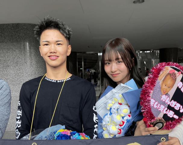 森脇梨々夏と森脇龍星の写真